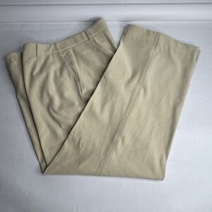 Coldwater Creek Dress Fit Light Khaki Trousers Slacks Pants 34 X 29.5 Size 10